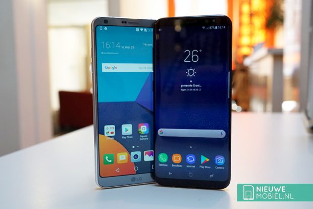 LG G6 en Samsung Galaxy S8 LG G6 en Samsung Galaxy S8