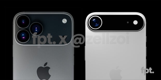 Apple iPhone 17 Pro vs. iPhone 17 Air render by FPT Apple iPhone 17 Pro vs. iPhone 17 Air render by FPT
