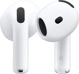 Apple AirPods 4 with active noise cancellation wit earbuds schuin