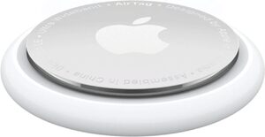 Apple AirTag weiß Rückseite Unterseite