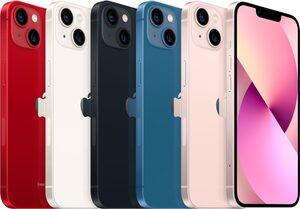 Apple iPhone 13 kleuren overzicht