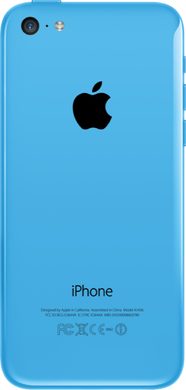 Apple iPhone 5C blue back