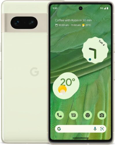 Google Pixel 7 vert aperçu Google Pixel 7 vert aperçu