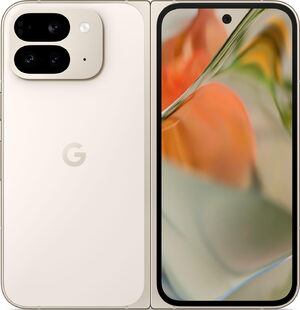 Google Pixel 9 Pro Fold gelb außenseite geöffnet