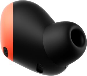 Google Pixel Buds Pro coral zijkant
