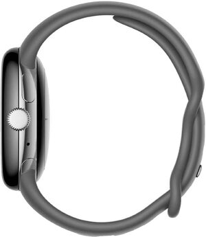 Google Pixel Watch silber rechte Seite