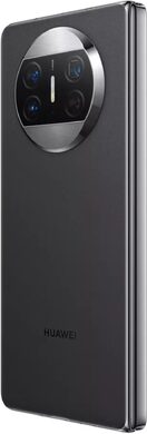Huawei Mate X3 black back left side