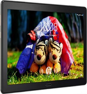 Lenovo Tab P10 WiFi black front left side
