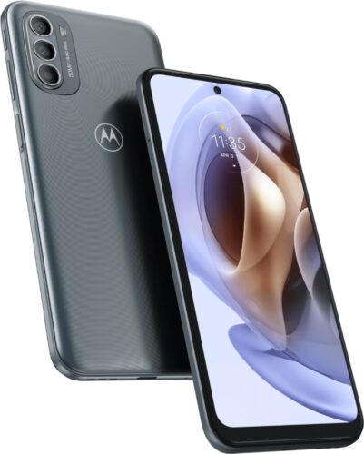 Moto rola Moto G31 grijs overzicht