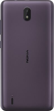 Nokia C01 Plus purple back