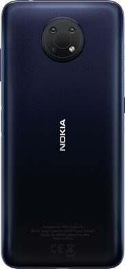 Nokia G10 blauw achterkant