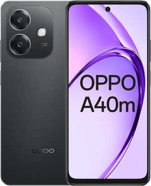 Oppo A40m schwarz Übersicht