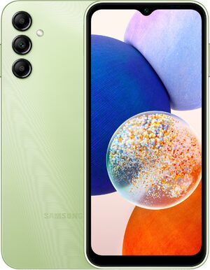 Samsung Galaxy A14 5G grønn oversikt