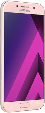 Samsung Galaxy a5 pink voorkant linkerzijkant