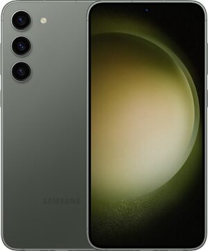Samsung Galaxy s23 plus groen overzicht