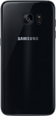 Samsung Galaxy S7 edge zwart achterkant